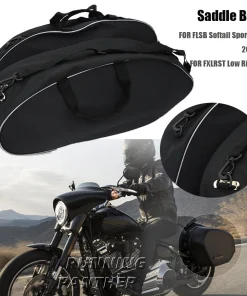 Motorcycle Saddle Bag Luggage Rack Liner Saddlebag For FLSB Softail Sport Glide 2018 2021 2020 FXLRST Low Rider ST 2022